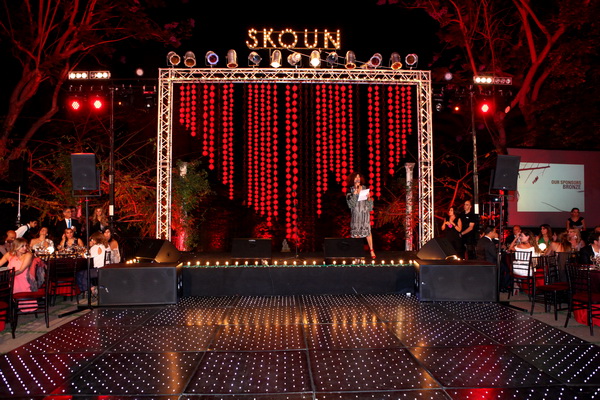 Skoun dinner annual fundraising @ Sursock Palace garden.